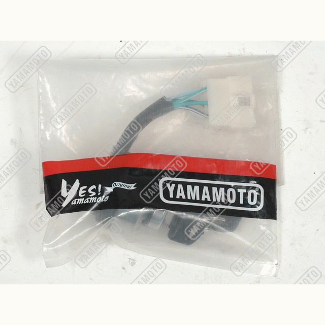 YAMAMOTO EC2500 Engine Stop Switch with Key, 6 Wires