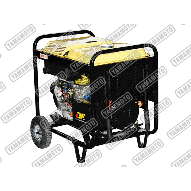 YAMAMOTO DMG190KE Diesel Welder and Generator, 5KW, Open Type, Electric Start