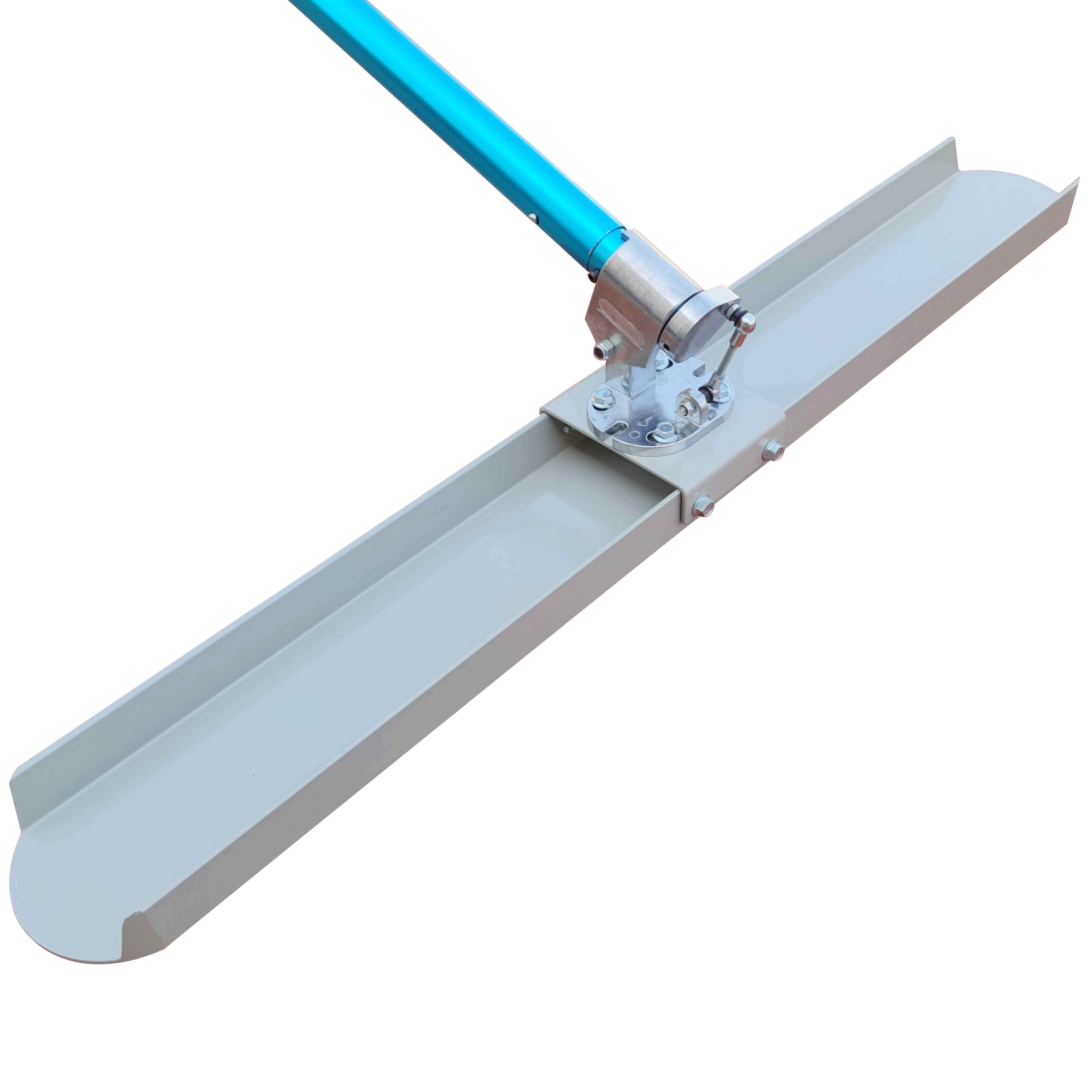 Round End Magnesium Bull Float for Concrete Finishing