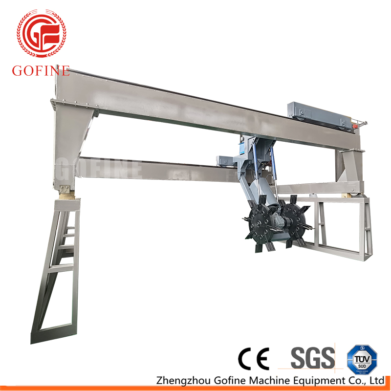 Gofine Energy-Saving Fermentation Compost Machine for Organic Fertilizer