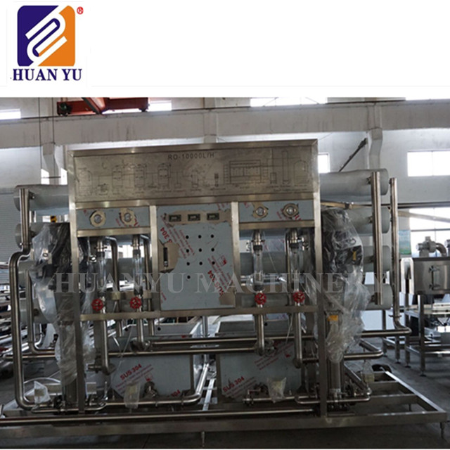 10T/h Two-Stage RO Water Treatment Plant for Pure and Mineral Water