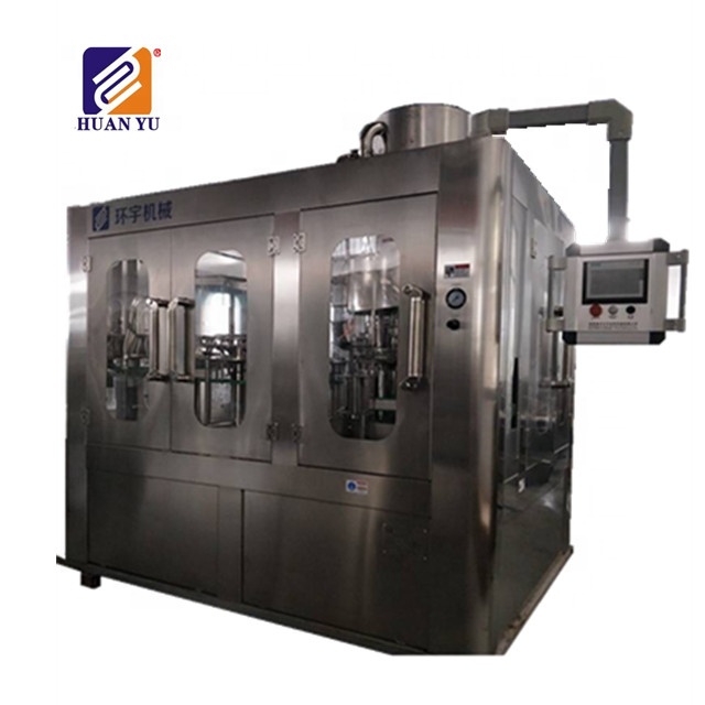 CE Standard PET Bottle Soda Water Filling Machine