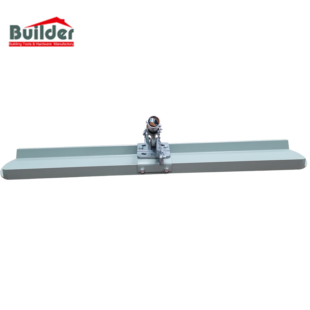 Round End Magnesium Bull Float for Concrete Finishing