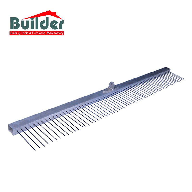 Heavy-duty Aluminum Flat Wire Broom for Concrete