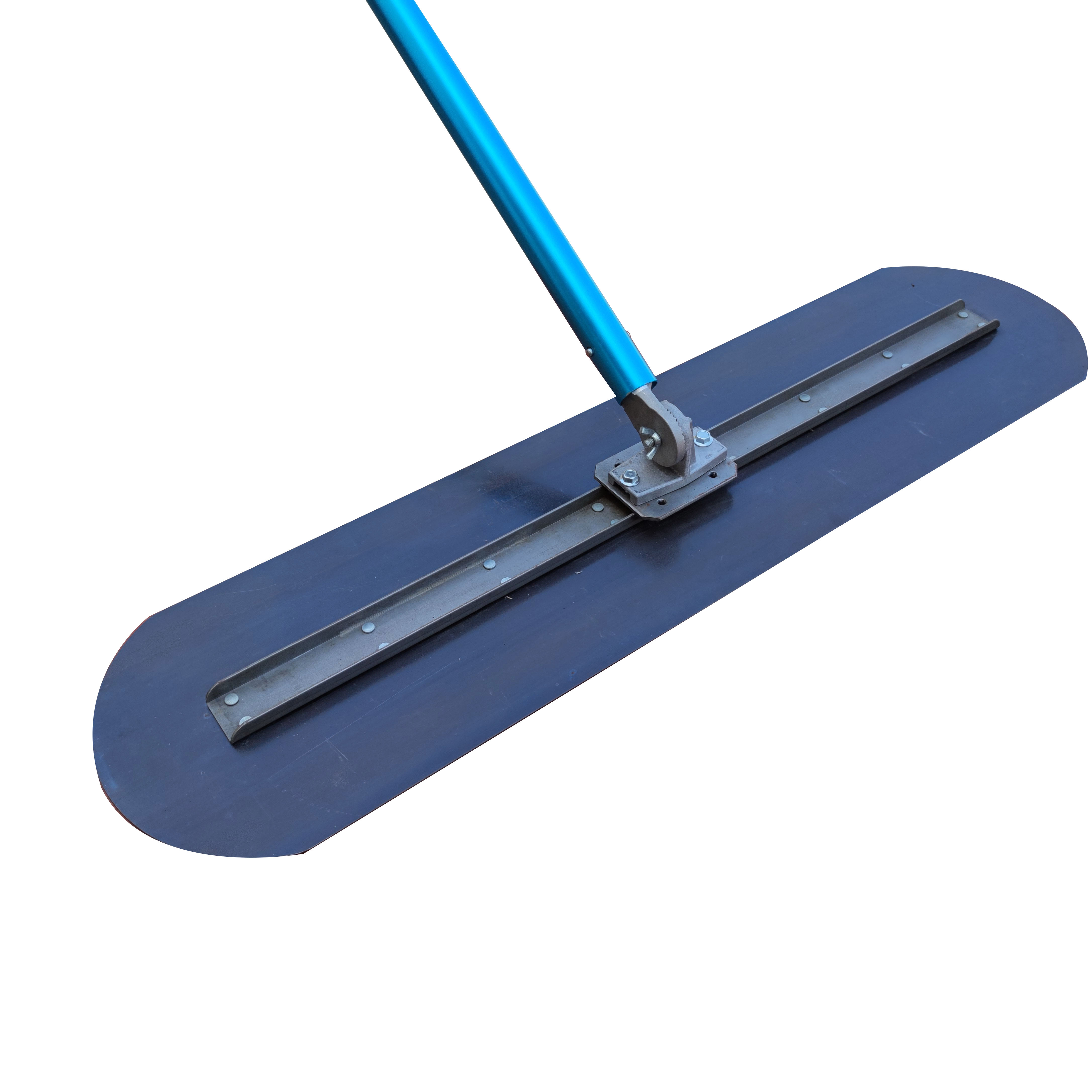 Blue Glider Round End Big "D" Concrete Float Blade