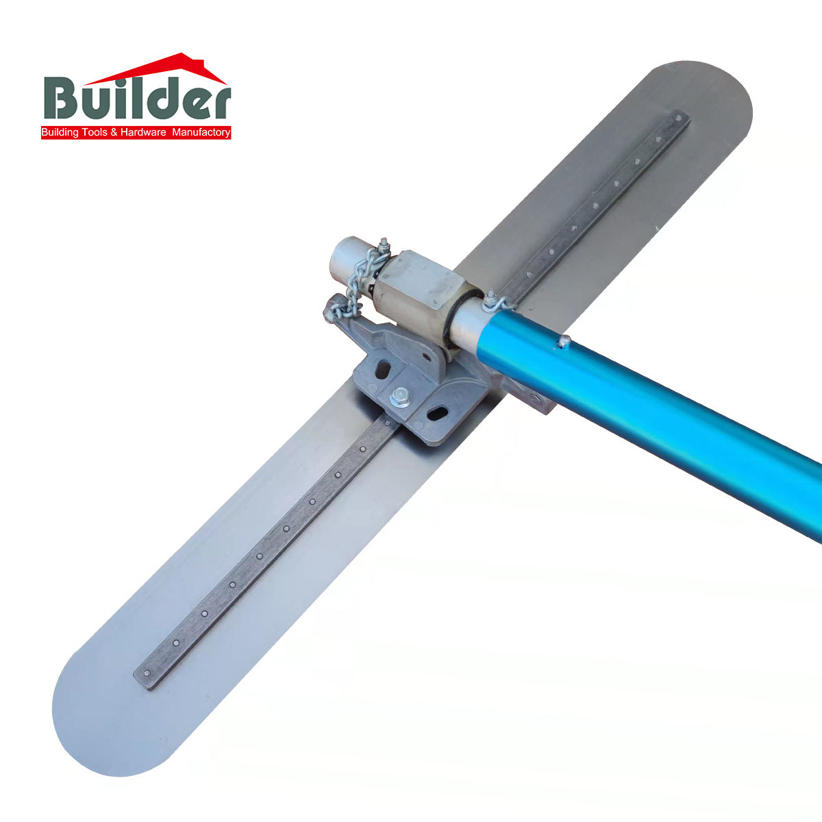 Blue Glider Round End Big "D" Concrete Float Blade