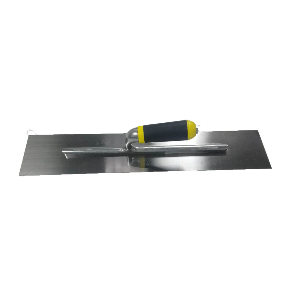Builder Square End Carbon Steel Finishing Trowel for Concrete and Plastering