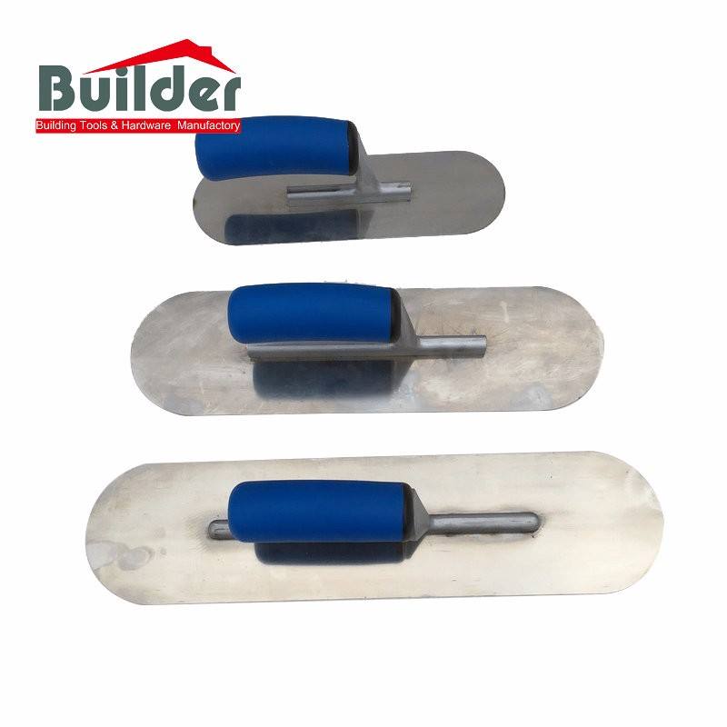 Builder Concrete Finish Trowel with Soft Handle