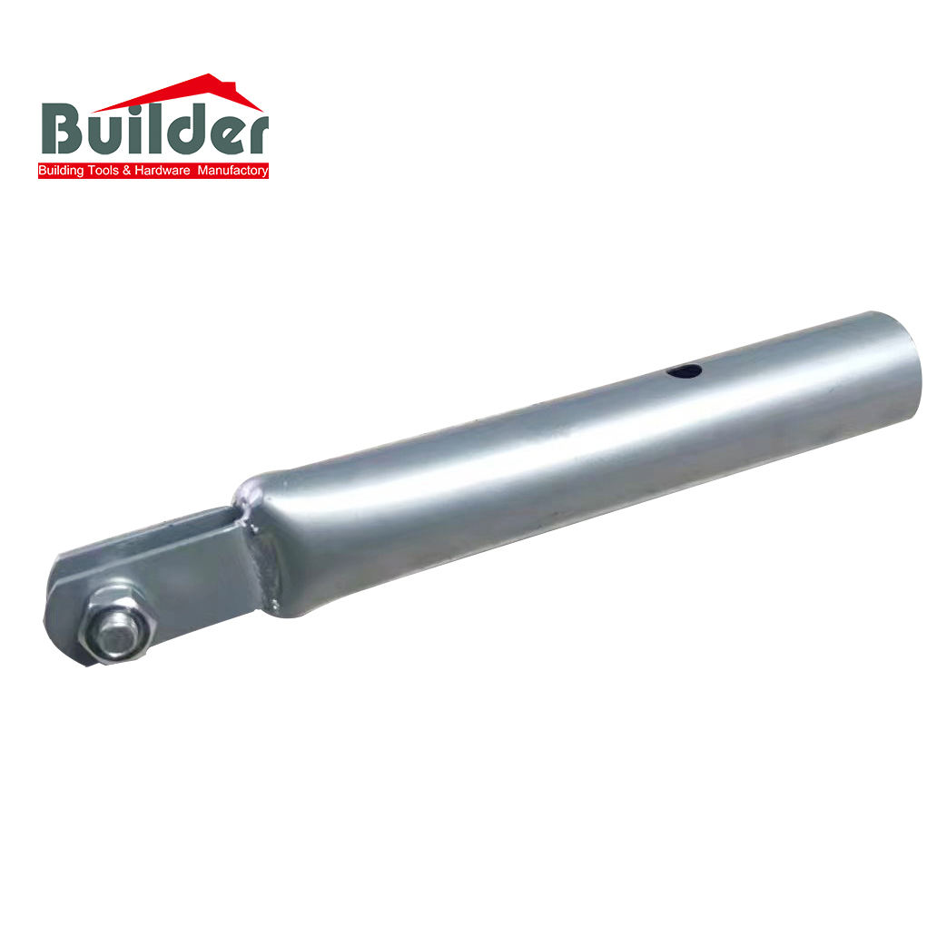 Builder Walking Groover and Edger Adapter with Steel Push Button Handle