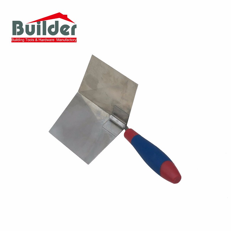 BUILDER Drywall Finishing Tool Plastic Handle Corner Trowel