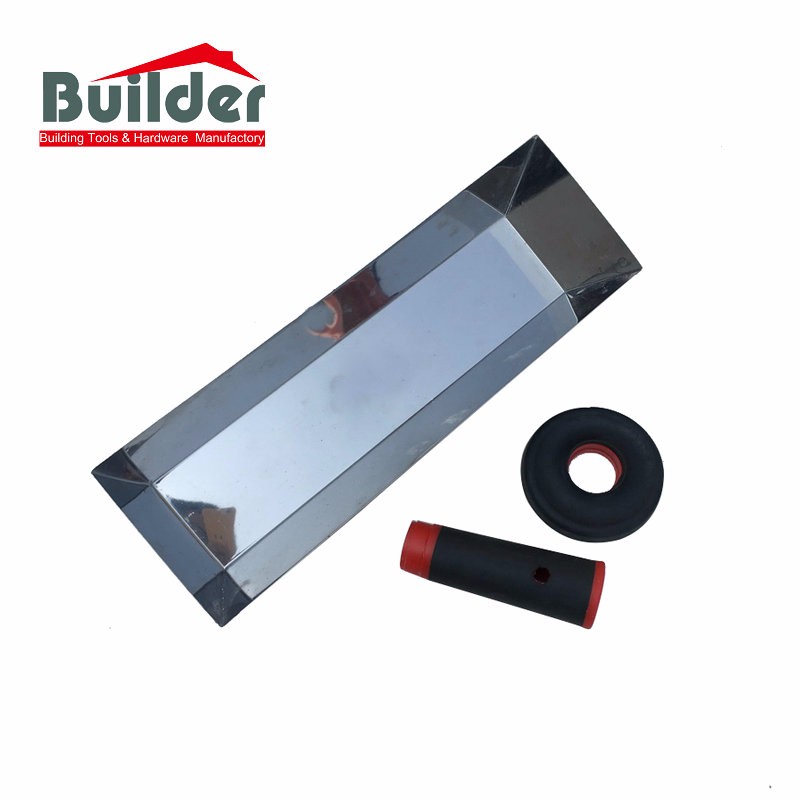 Builder 14" Drywall Mud Pan with Soft Grip Holder