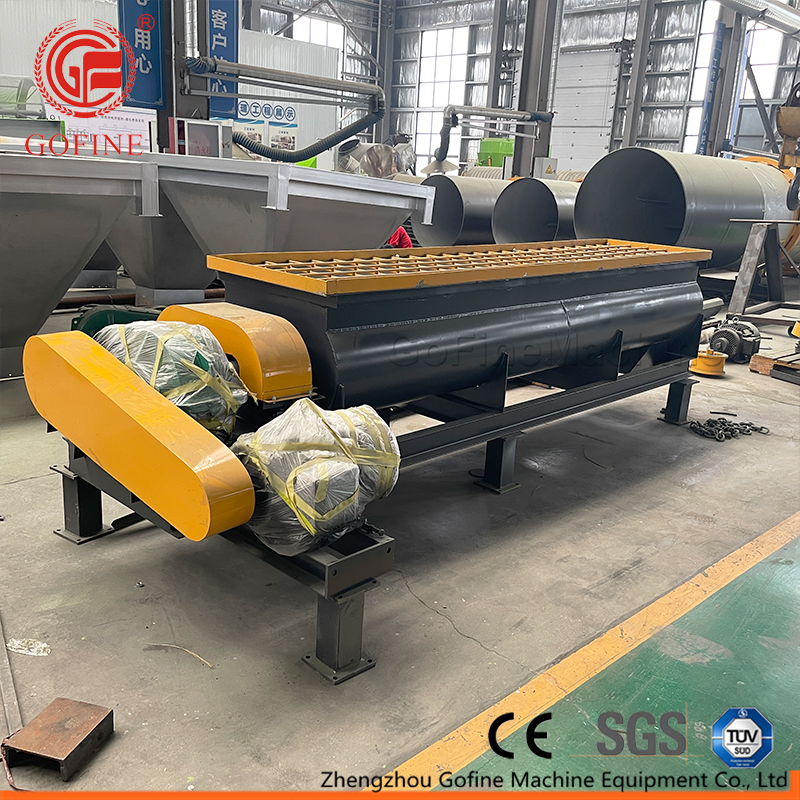 Gofine Horizontal Mixing Equipment and Compost Mixer Turner Machine