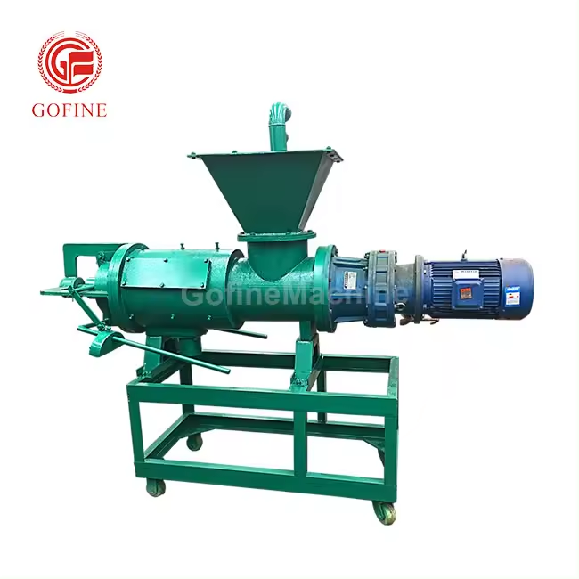 Gofine Cow Manure Screw Press Dehydrator for Livestock Farms