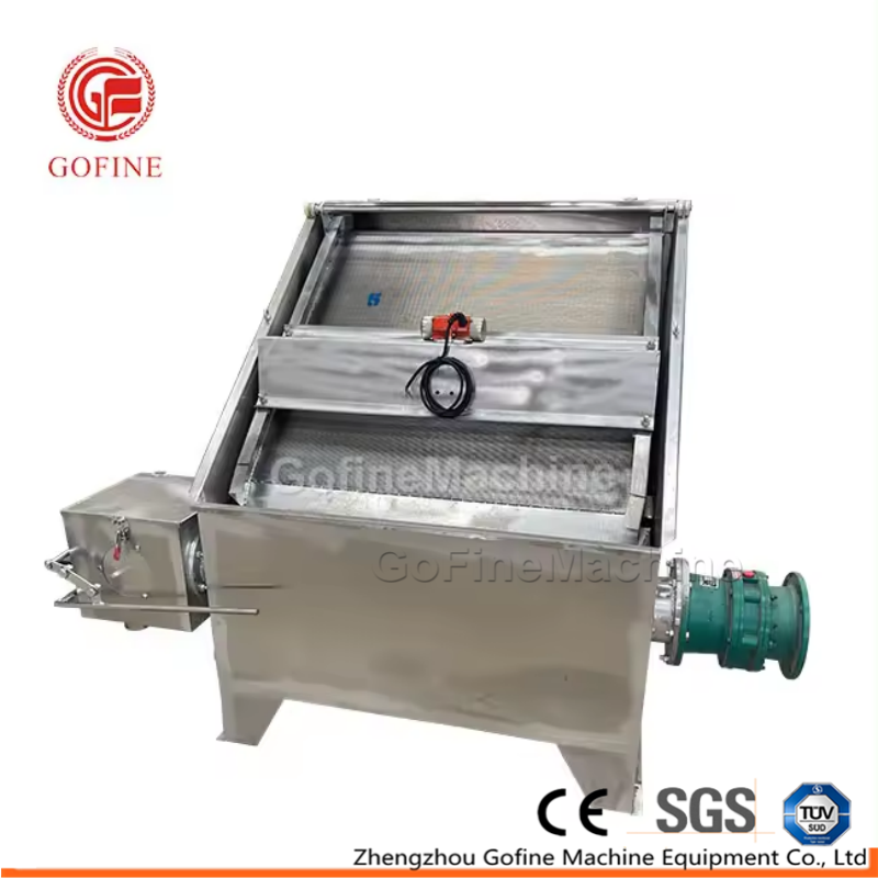 Gofine Solid-Liquid Separator for Feces Dehydration and Manure Treatment