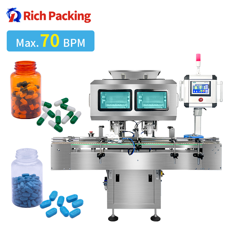 16 Lane Tablet and Capsule Counting Filling Machine