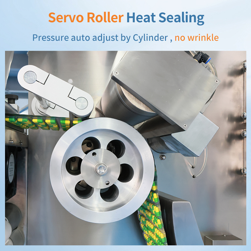 High-Speed Roller Blister Packaging Machine for Alu-Alu and Alu-PVC