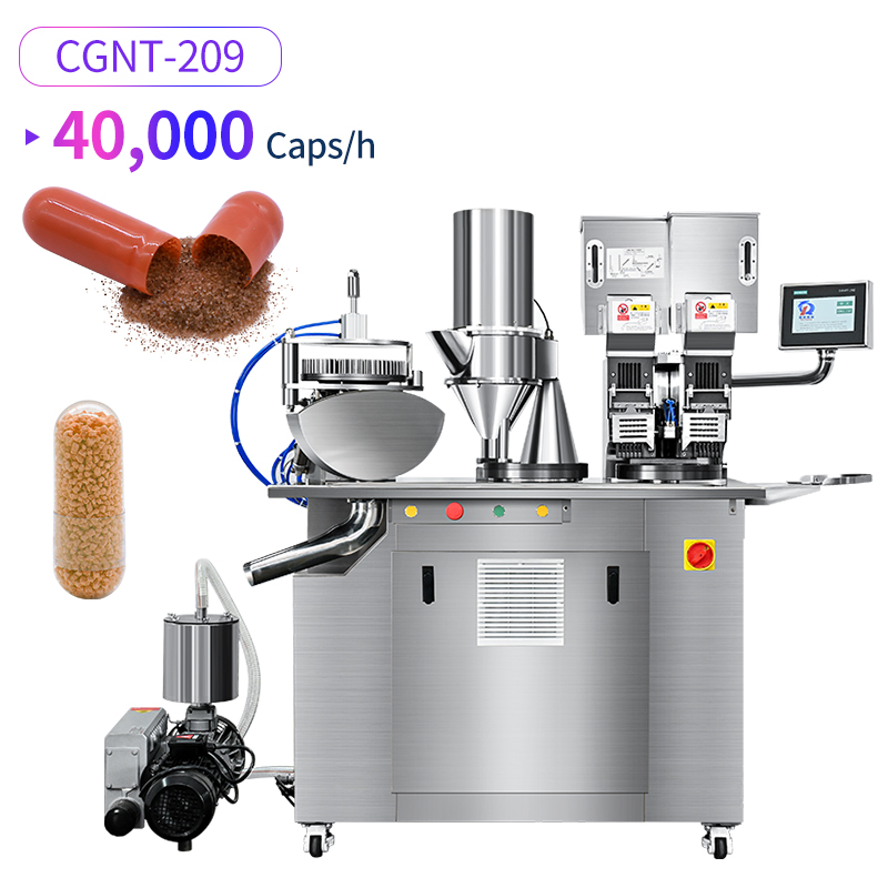 Semi-Automatic Powder Granule Capsule Filling Machine