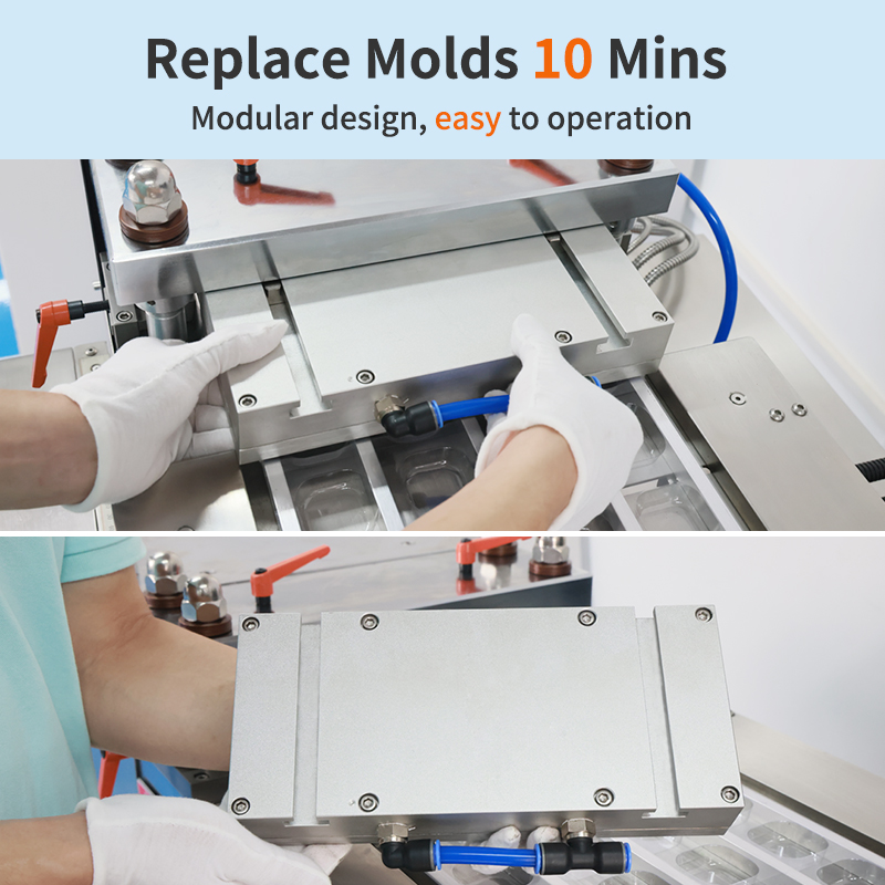 Automatic Liquid Food Blister Packaging Machine