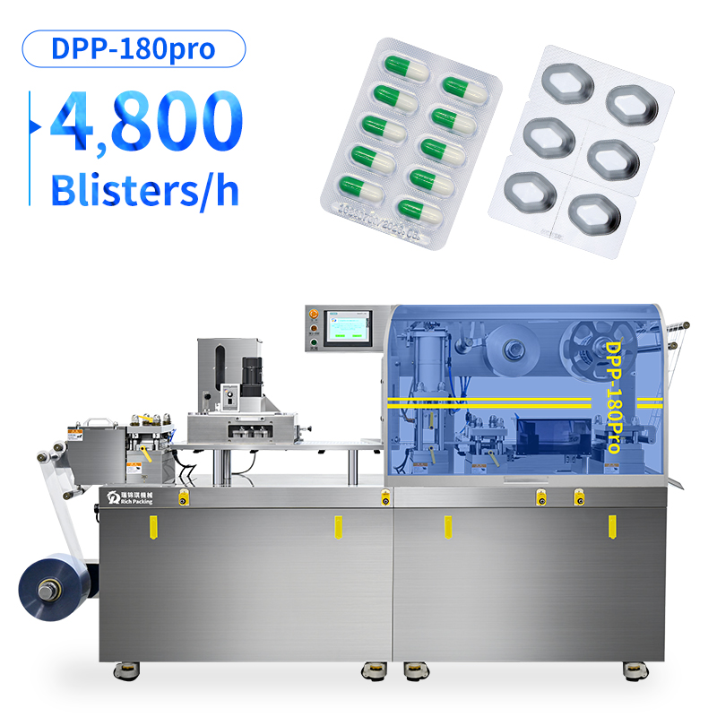 Automatic Blister Forming and Sealing Machine for Capsule Packaging