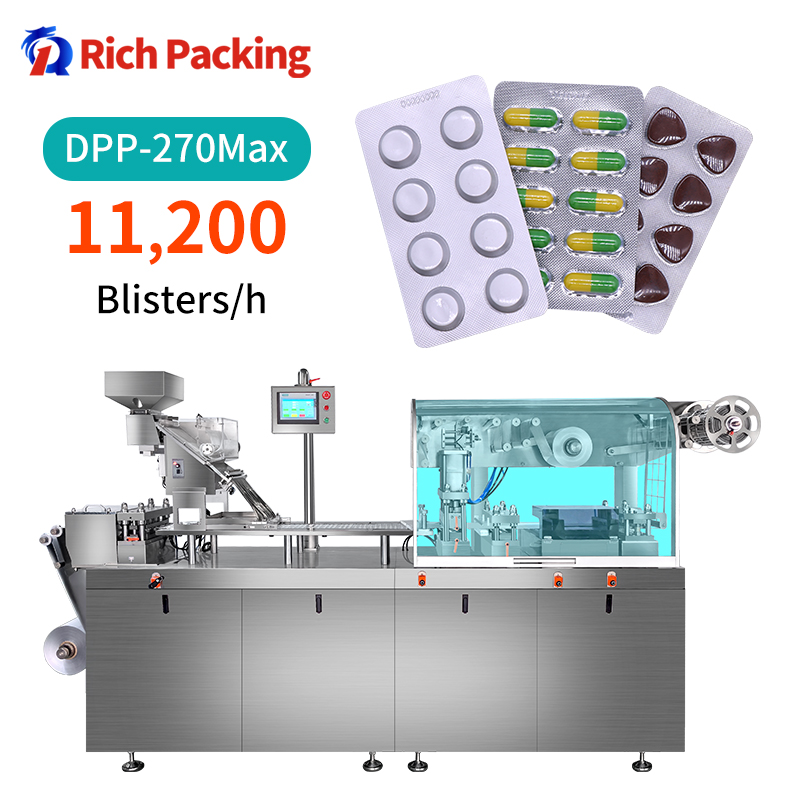 DPP-270MAX Blister Packing Machine for Tablets and Capsules
