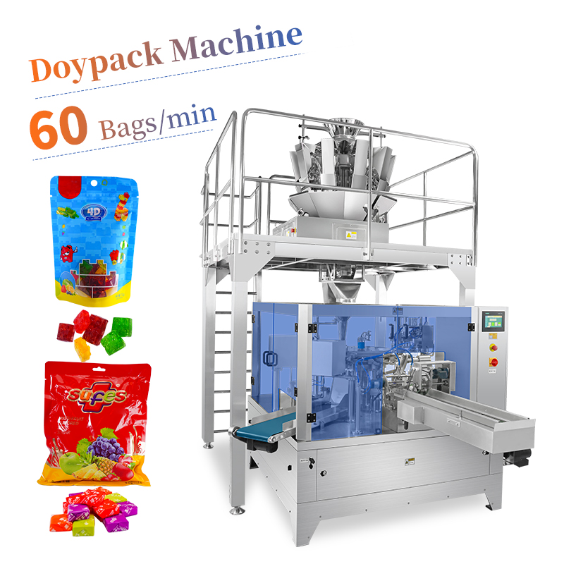 Multi-head Weighing Packaging Machine for Doypack/Zipper Bags