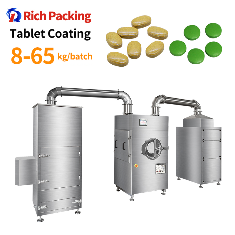 Automatic Pill Tablet Film Coating Machine for Health Products