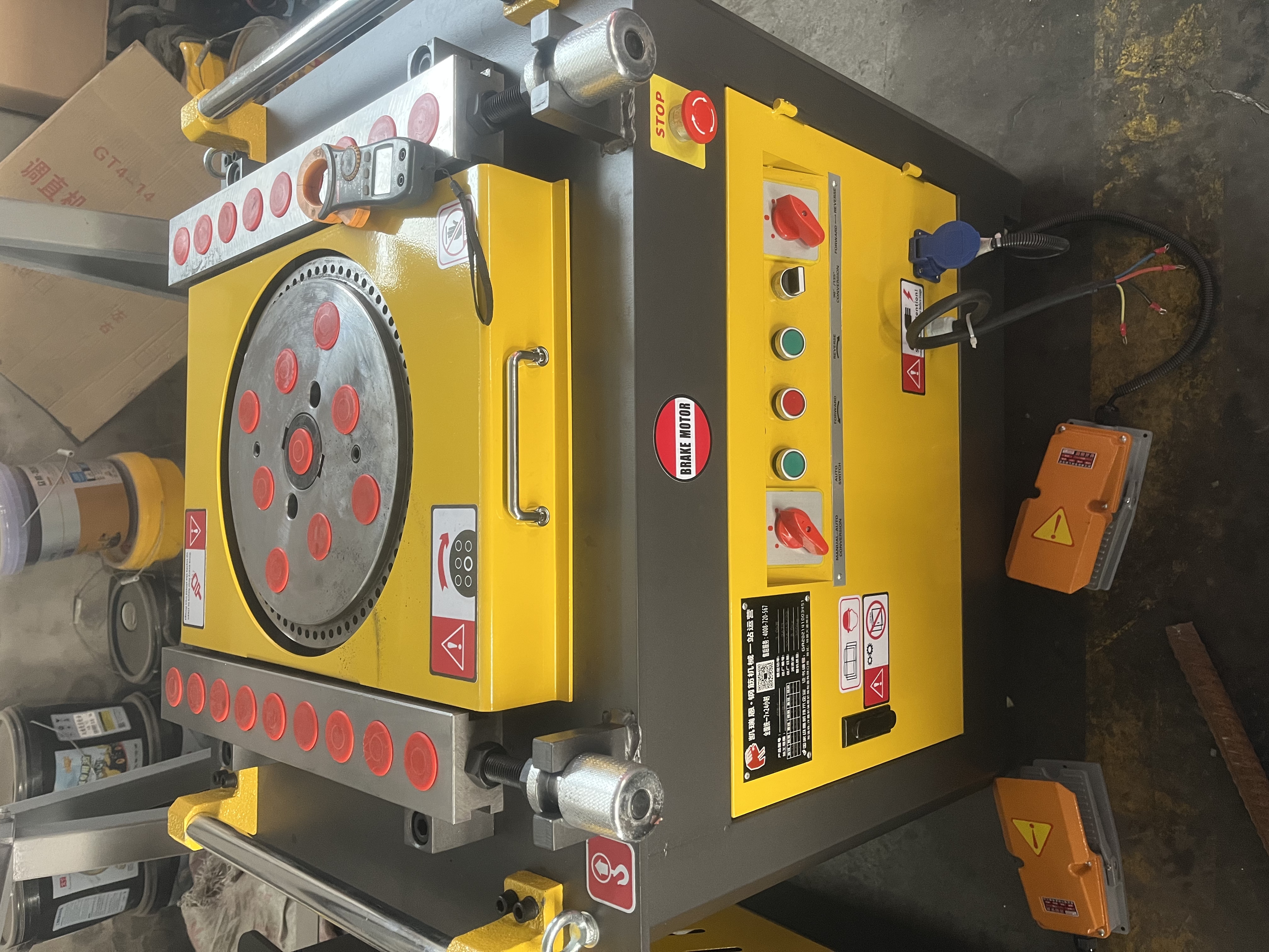 GW42J Rebar Bending Machine for 32mm Ribbed Bar