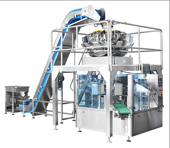 8 Station Premade Pouch Rotary Packaging Machine