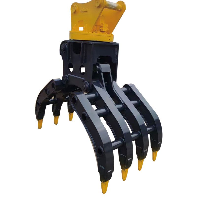Hydraulic Steel Grapple for Renewable Resources