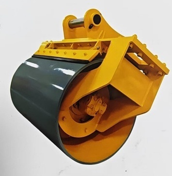 Drum Compactor for Highway Foundations