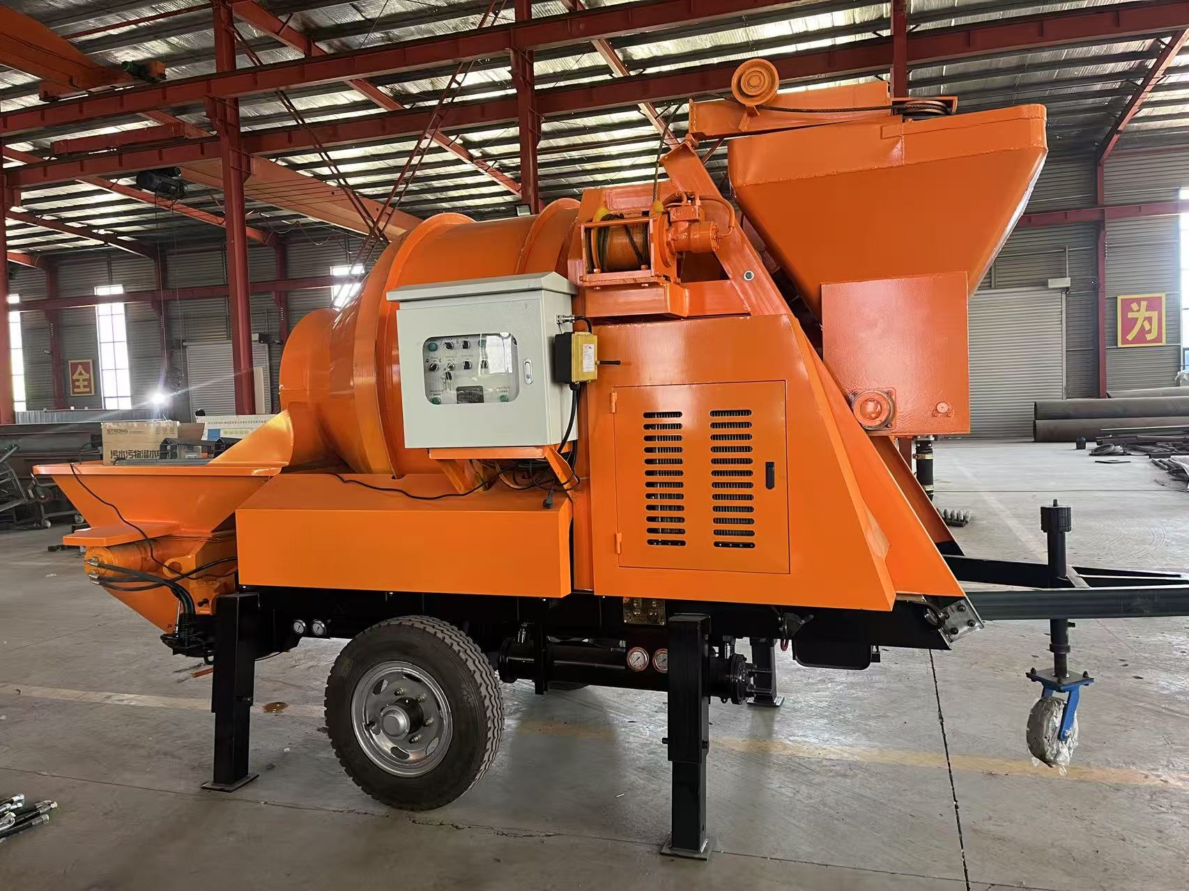 SYMC All-in-One Concrete Mixer and Pump