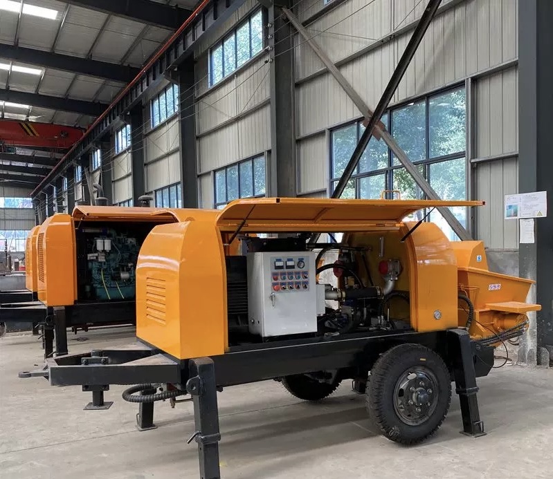 Diesel Concrete Mixer Pump