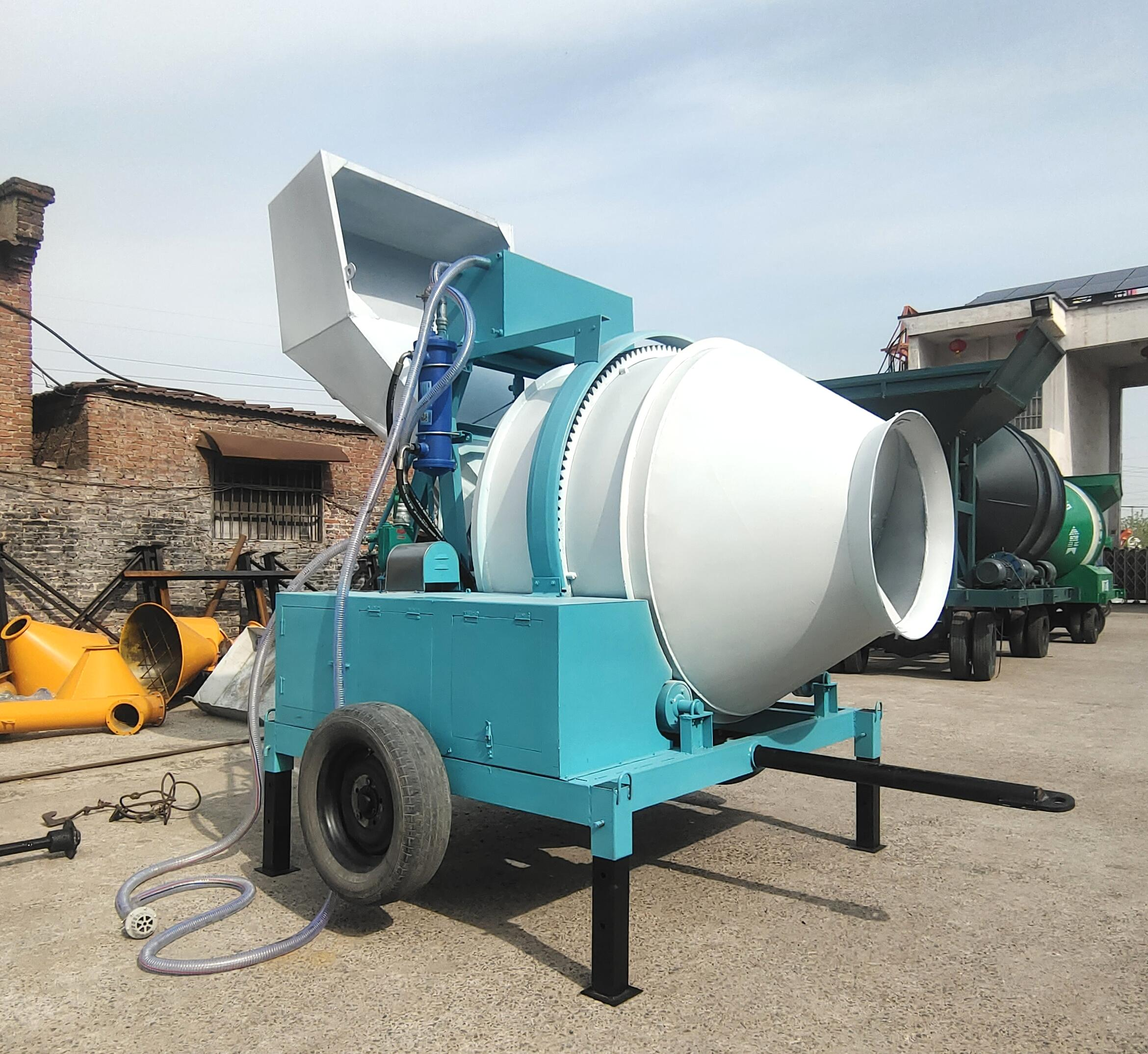 Portable Cement Mixer for Construction and Garden Projects