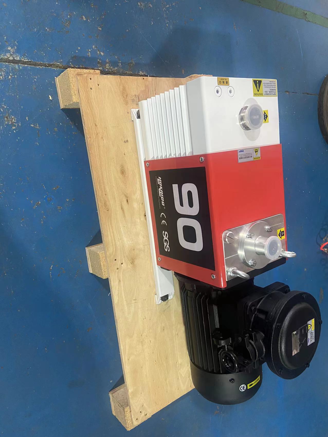 Double-Stage Rotary Vane Vacuum Pump for Cylinders