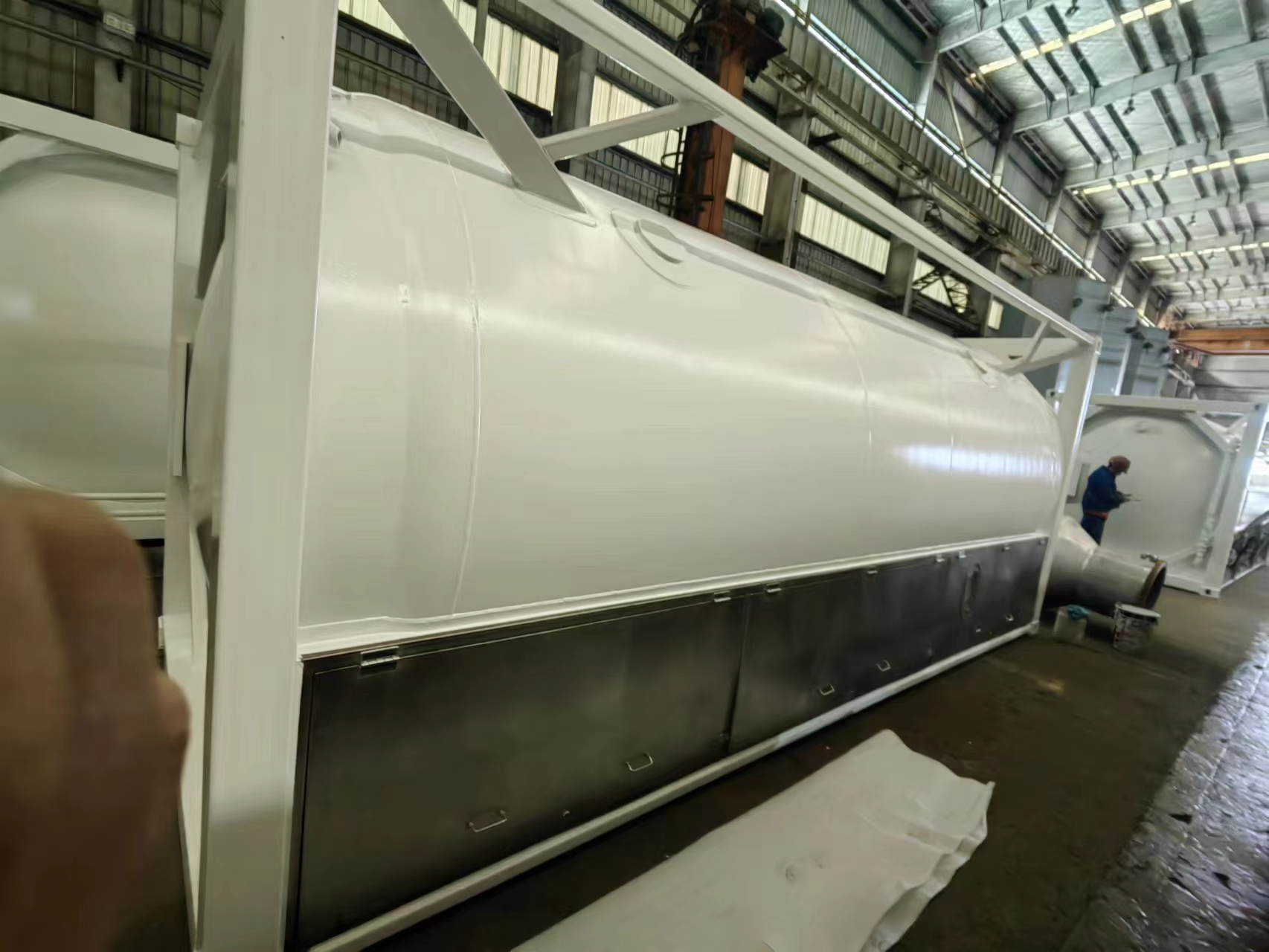 Cryogenic ISO Tank for Transport of Liquefied Gases