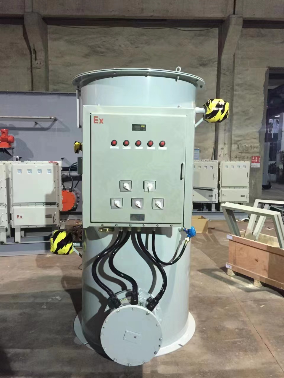 Electric Heated Vaporizer for LO2, LN2, LAr, LCO2, LPG
