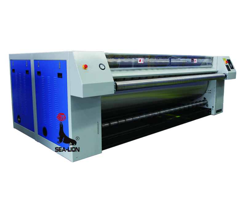 Flatwork Ironer with Steam Pressure