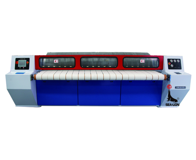 High-speed Ironer with Double Chests