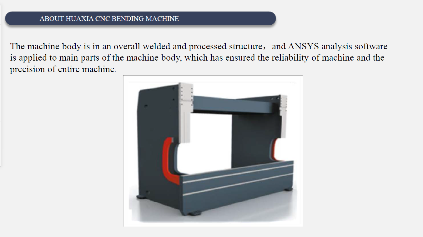 Heavy Duty CNC Press Brake Machine