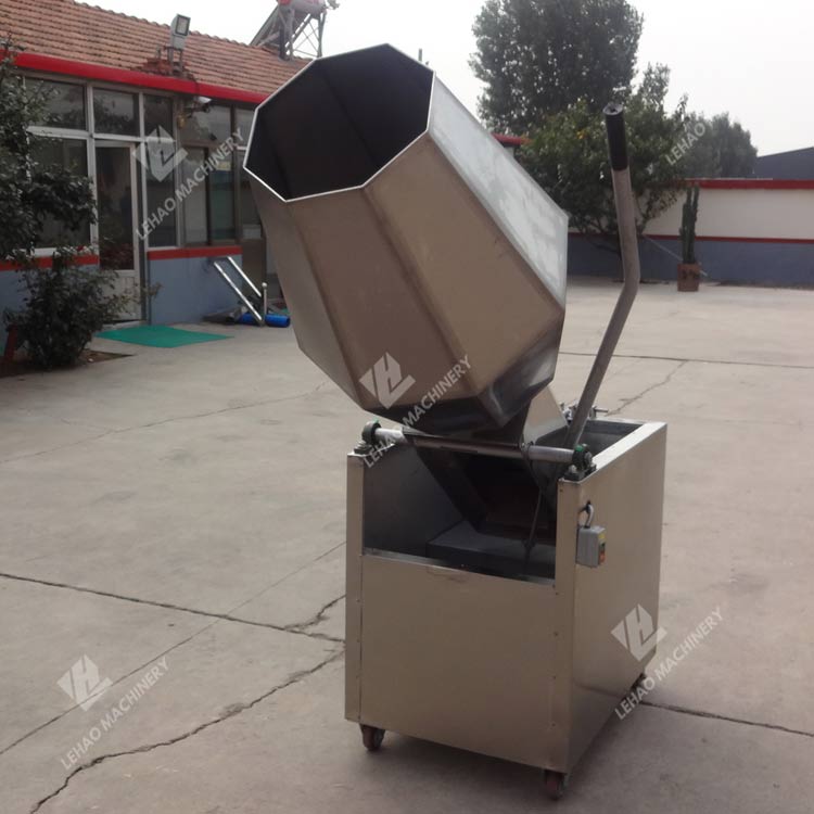 Octagonal Flavoring Machine for Snacks