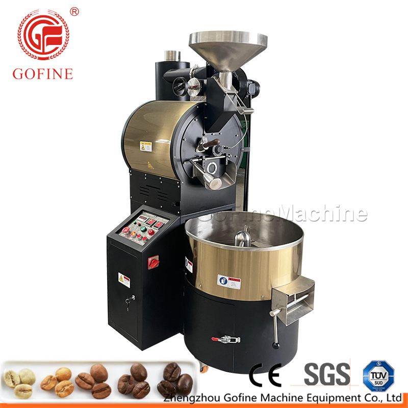 Gofine Fully Automatic Coffee Roasting Machine for Sale
