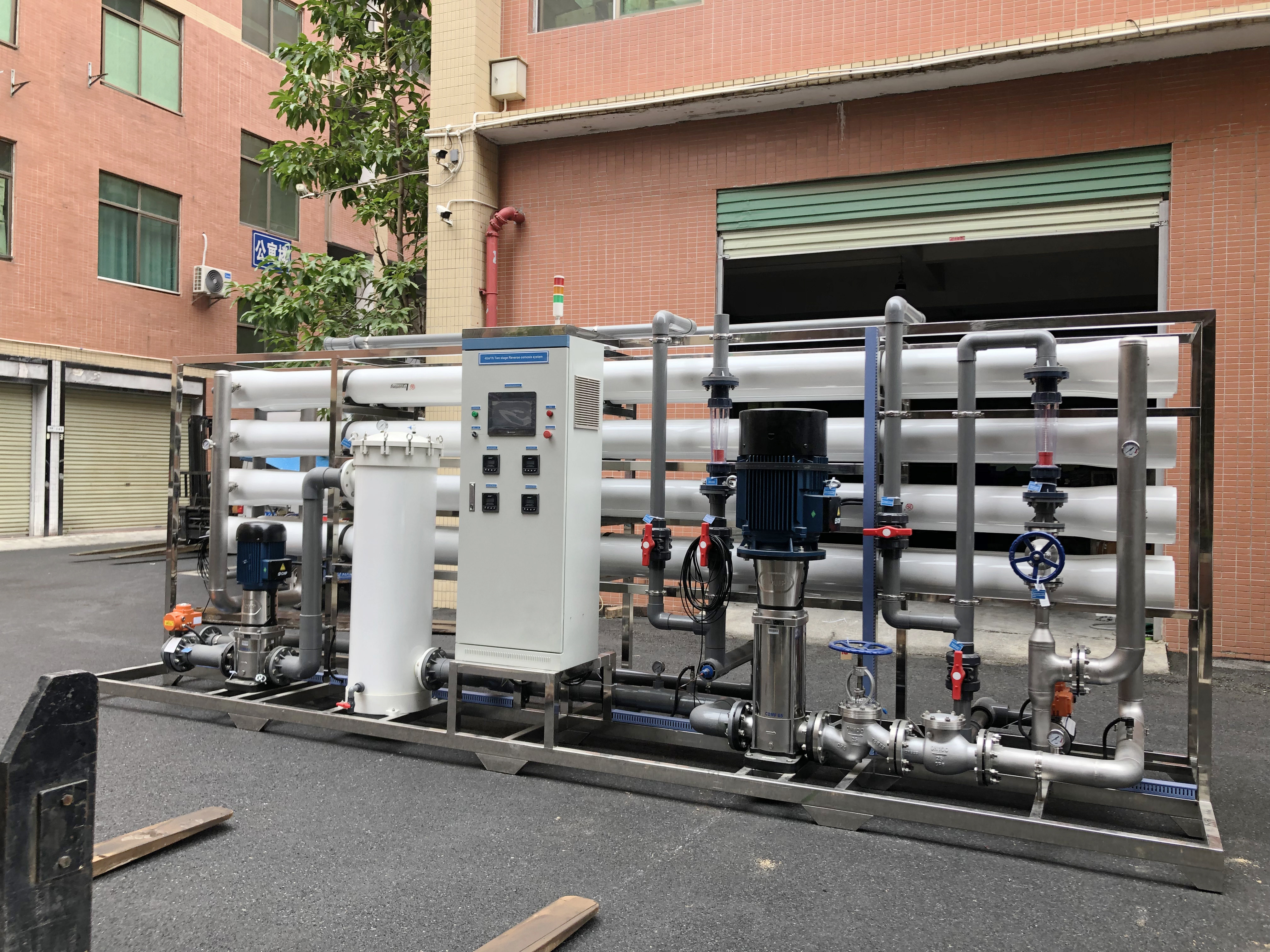 20T/H Containerized Reverse Osmosis Plant for Drinking Water