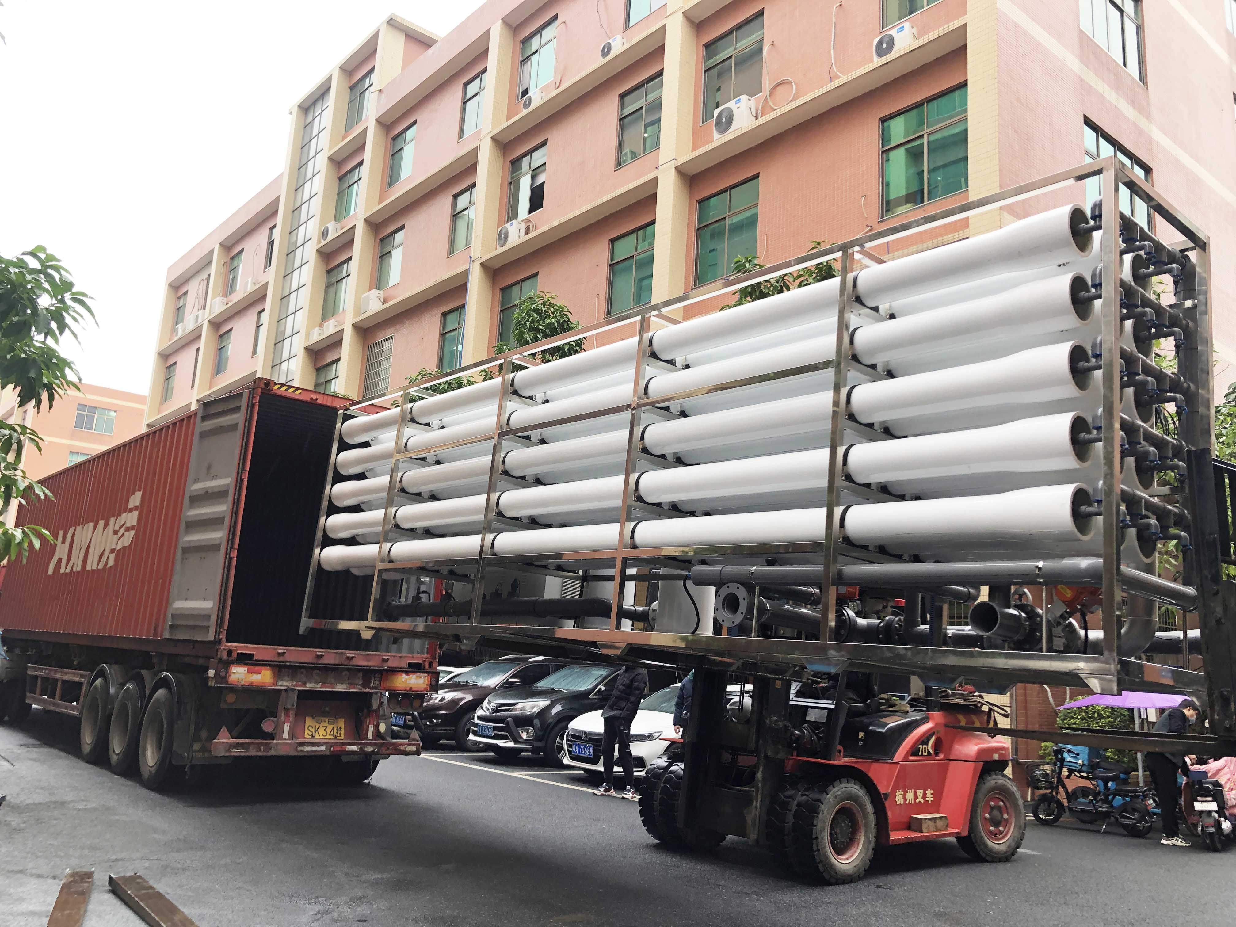 20T/H Containerized Reverse Osmosis Plant for Drinking Water