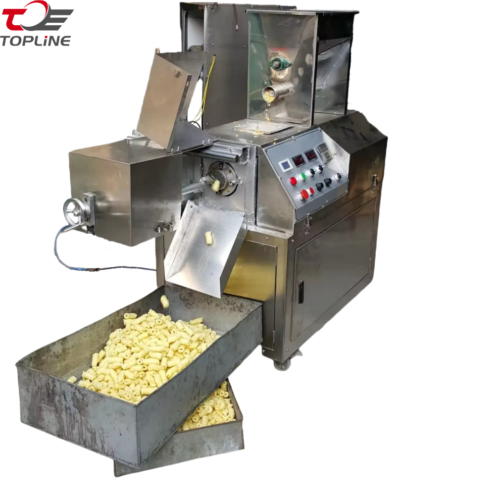 Automatic Puffed Snack Food Extruder Machine