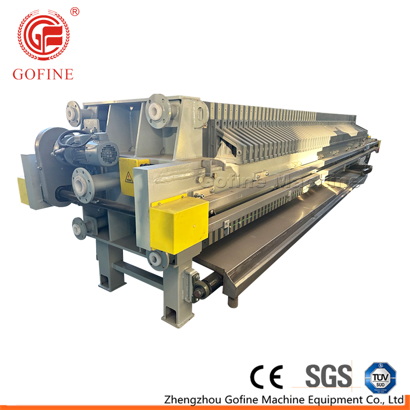 Gofine High-efficiency Chamber Filter Press Machine for Solid-Liquid Separation