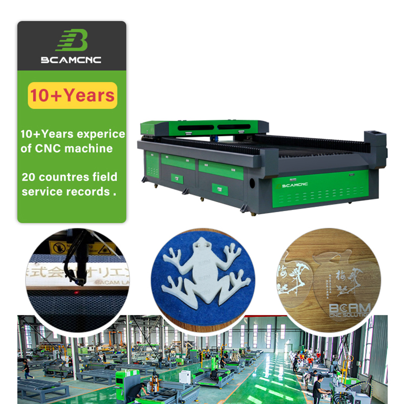 BCAMCNC CO2 Fiber Laser Engraving and Cutting Machine 1325