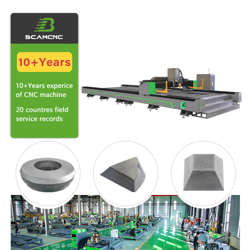 BCAMCNC Bevel Fiber Laser Cutting Machine for Sheet Metal