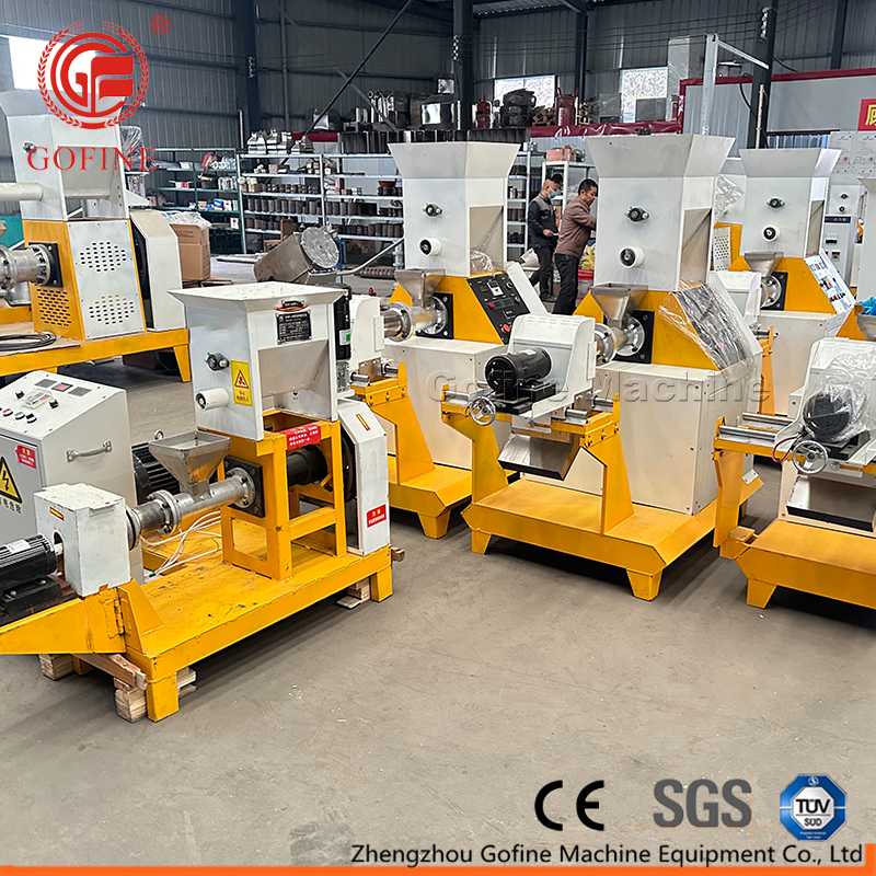 Gfine Puffed Food Pellet Machine for Corn, Soybean, and Rice Grains