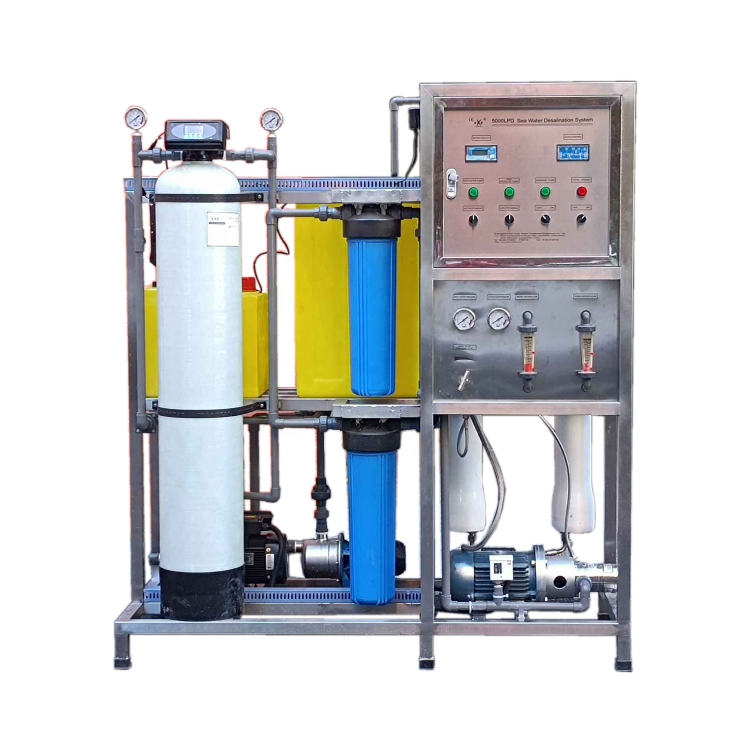 KYRO-5000LPD Seawater Desalination Equipment Drinking Water Machine