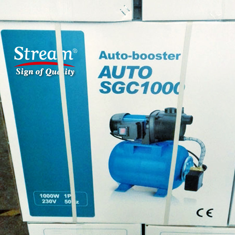 Garden Automatic Booster System with Stainless Steel Jet Pump